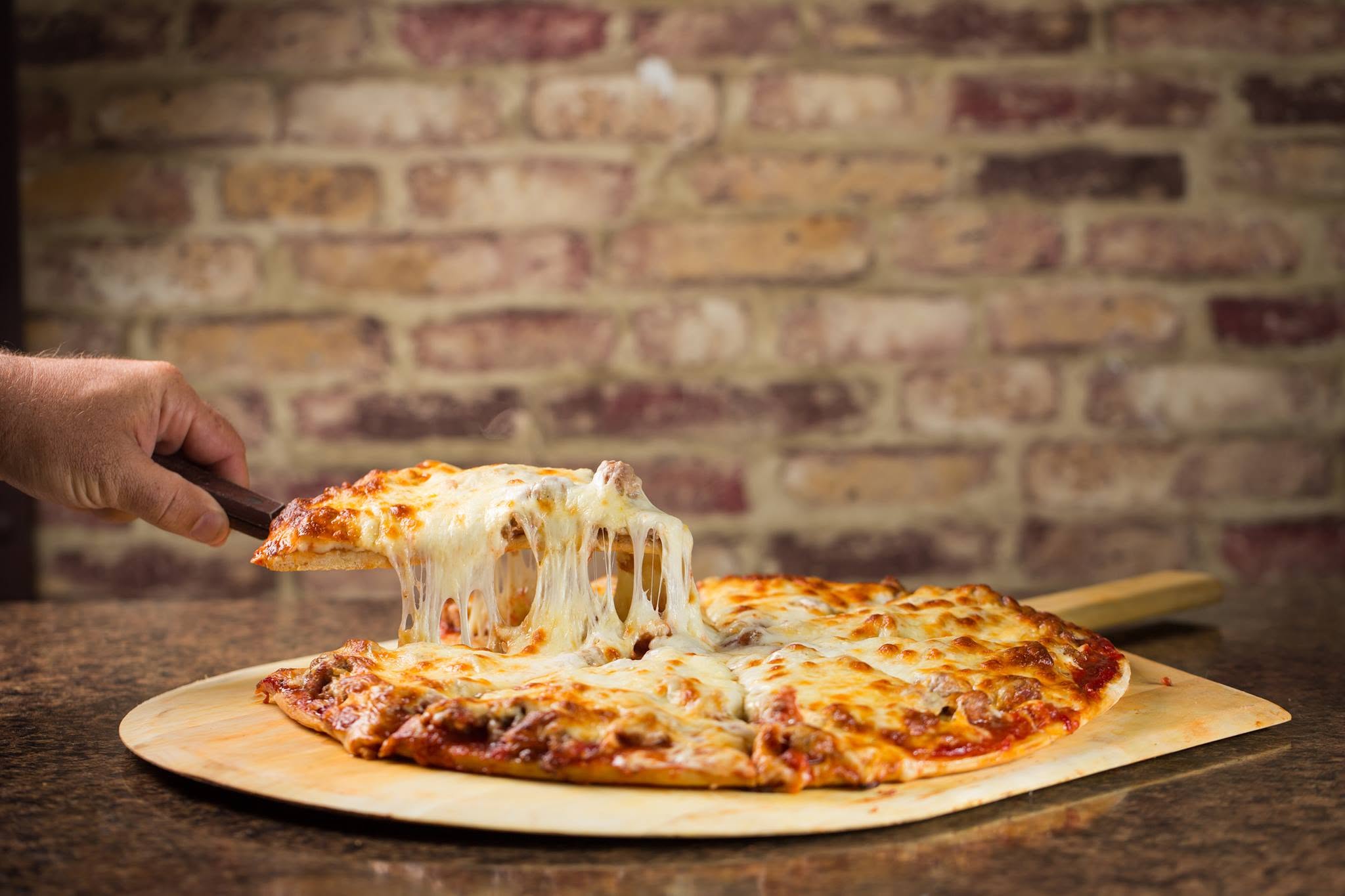 Beggars thin-crust pizza