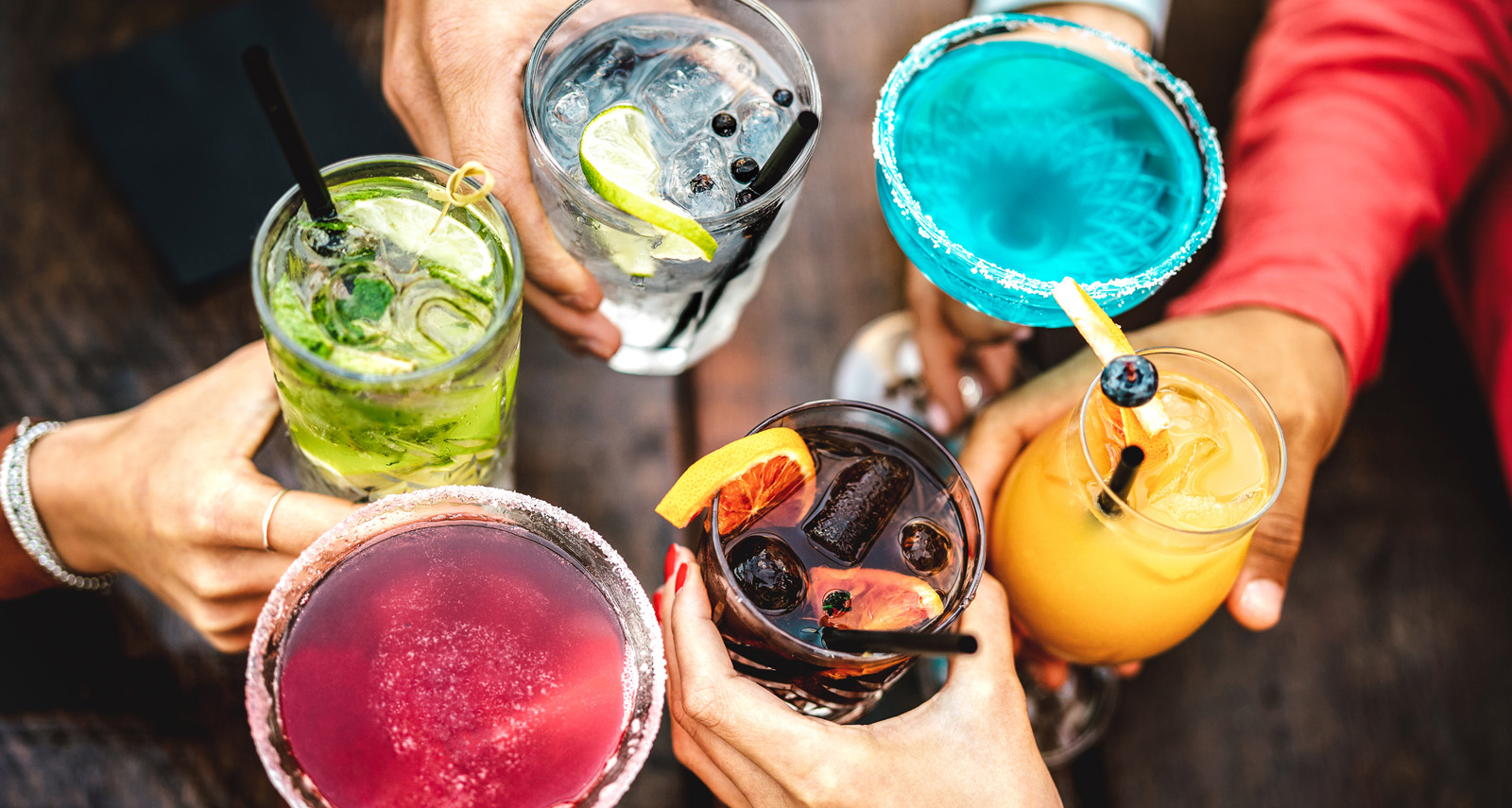 Cheers with mocktails - 