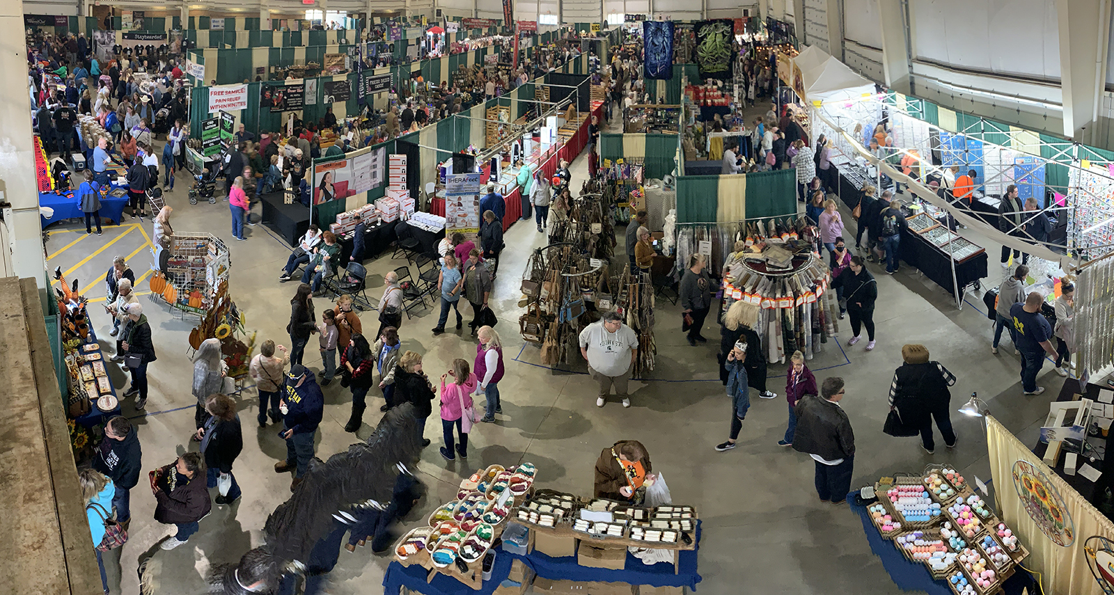 vendors with goods  - 