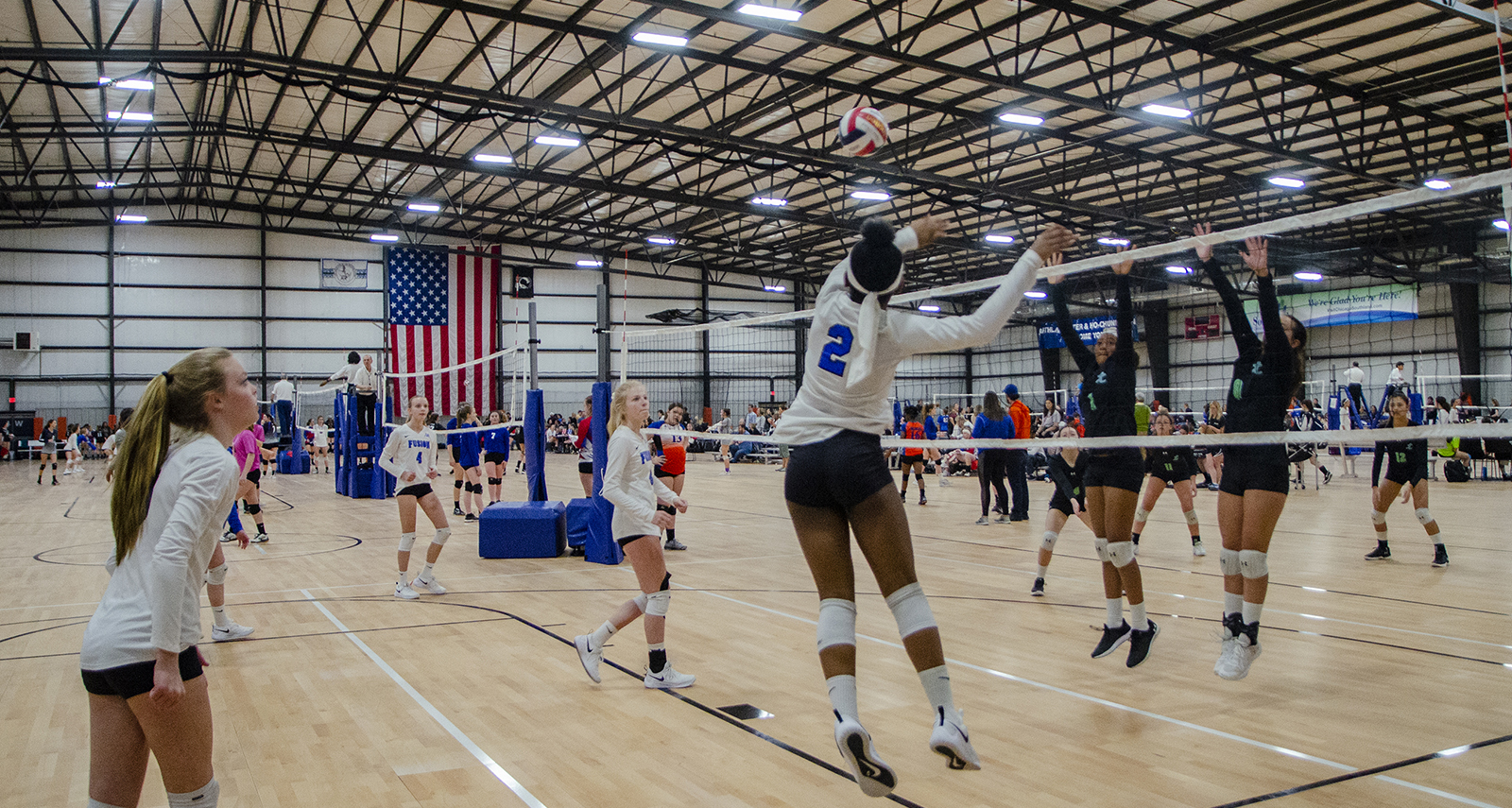 volleyball tournament at Southland Center - 
