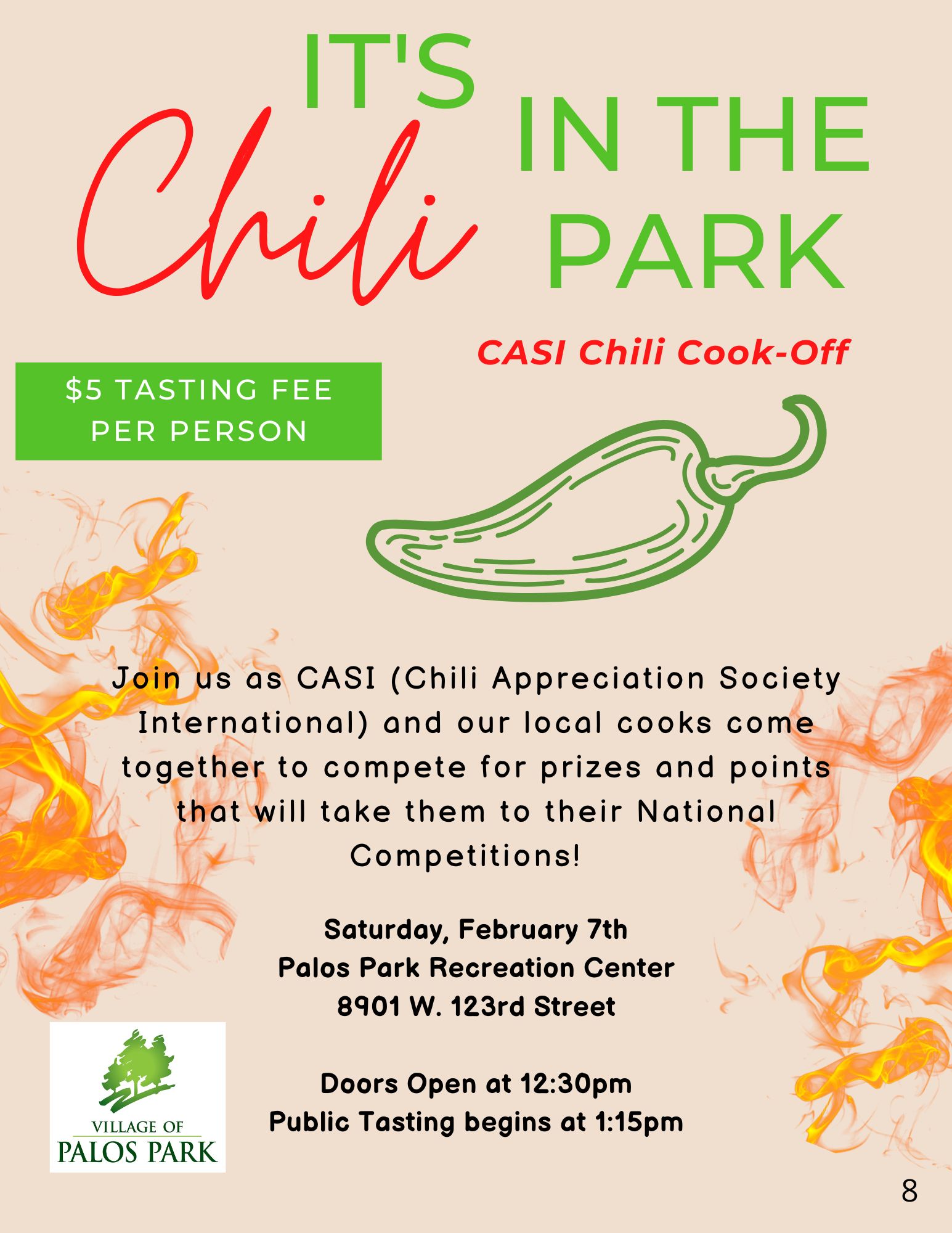 IT'S CHILI IN THE PARK