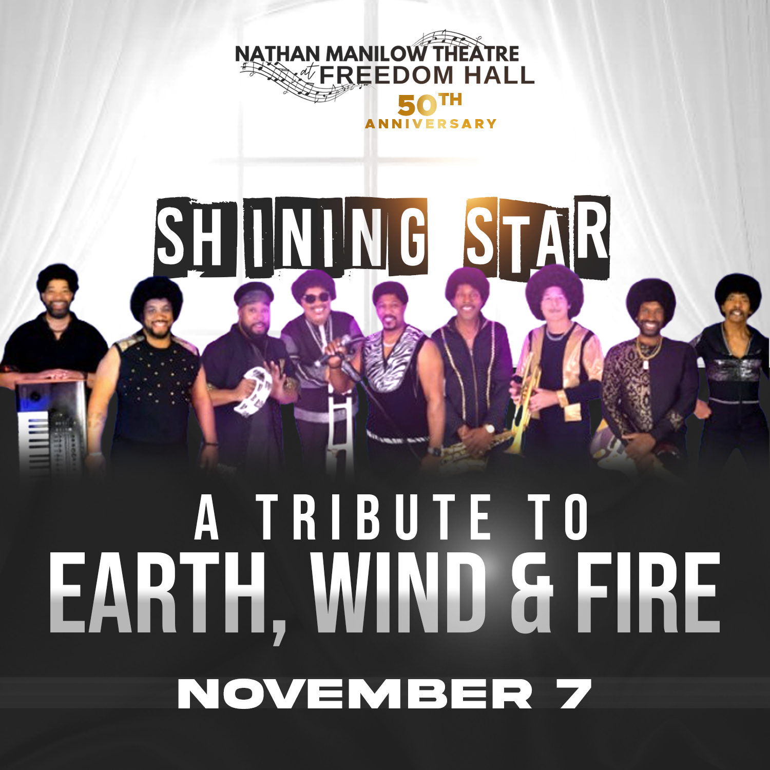 SHINING STAR – TRIBUTE TO EARTH, WIND & FIRE