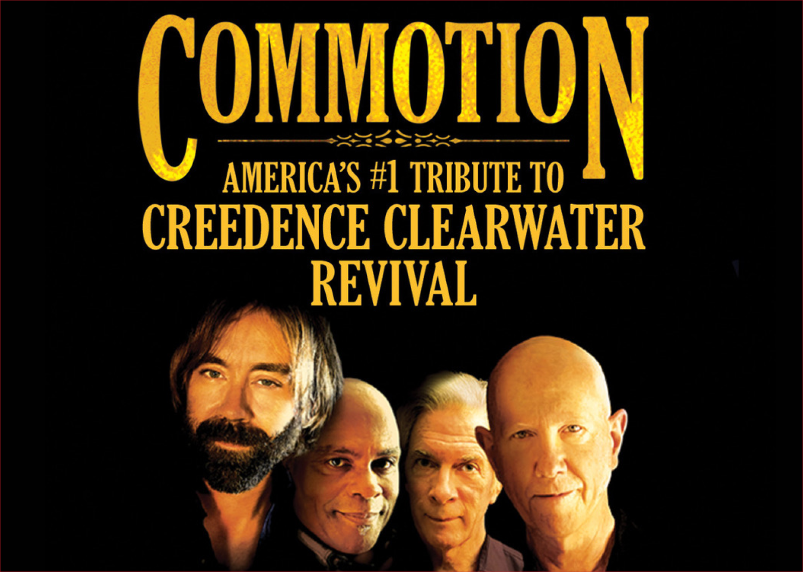 COMMOTION–AMERICA'S #1 TRIBUTE TO CREEDENCE CLEARWATER REVIVAL