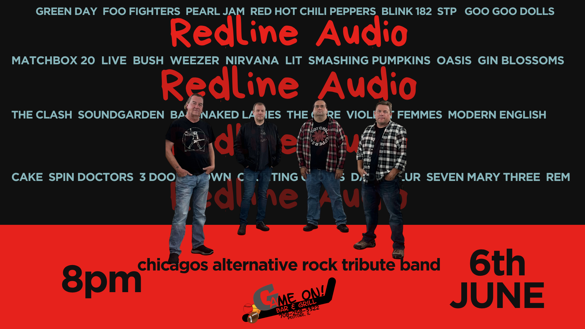 LIVE MUSIC - REDLINE AUDIO BAND