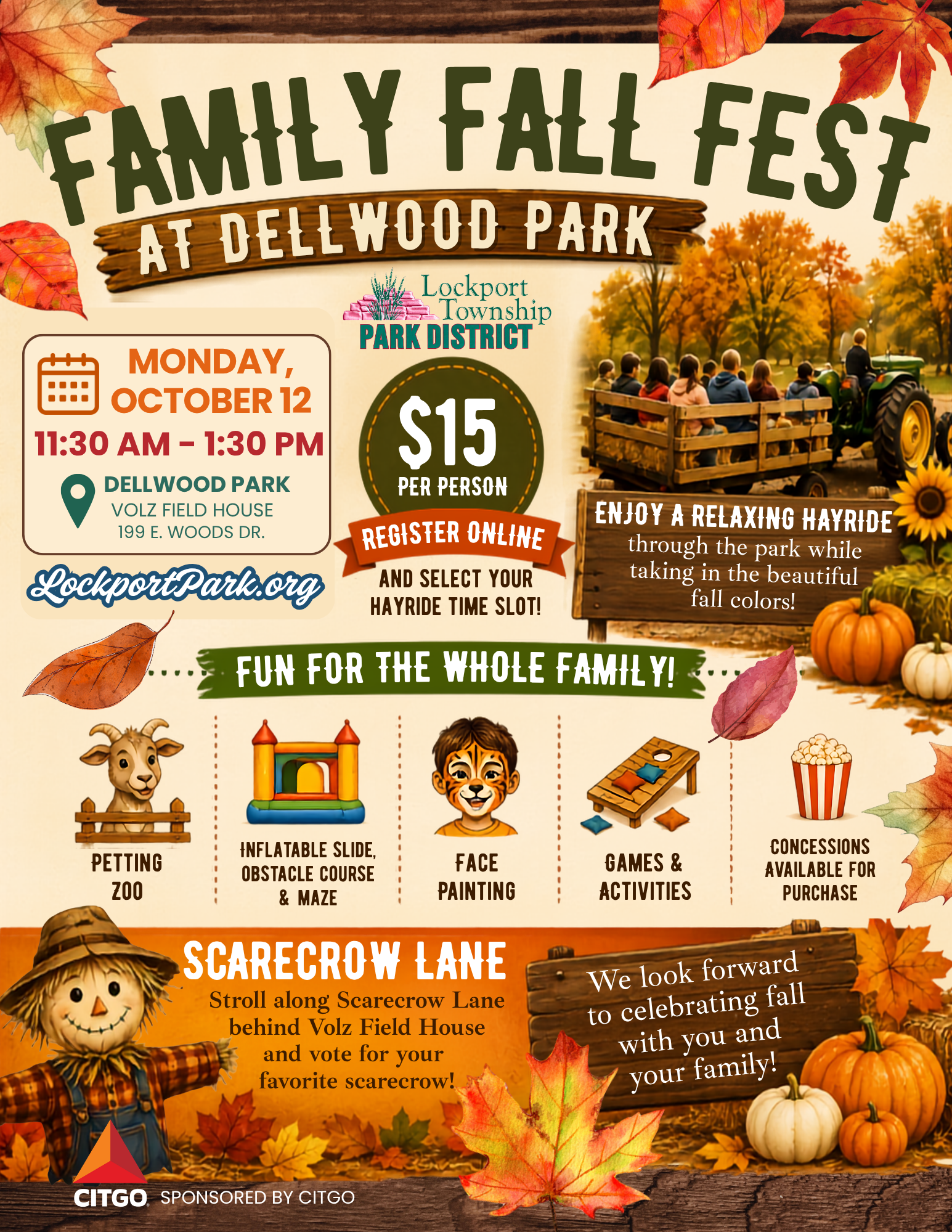 FAMILY FALL FEST AT DELLWOOD PARK
