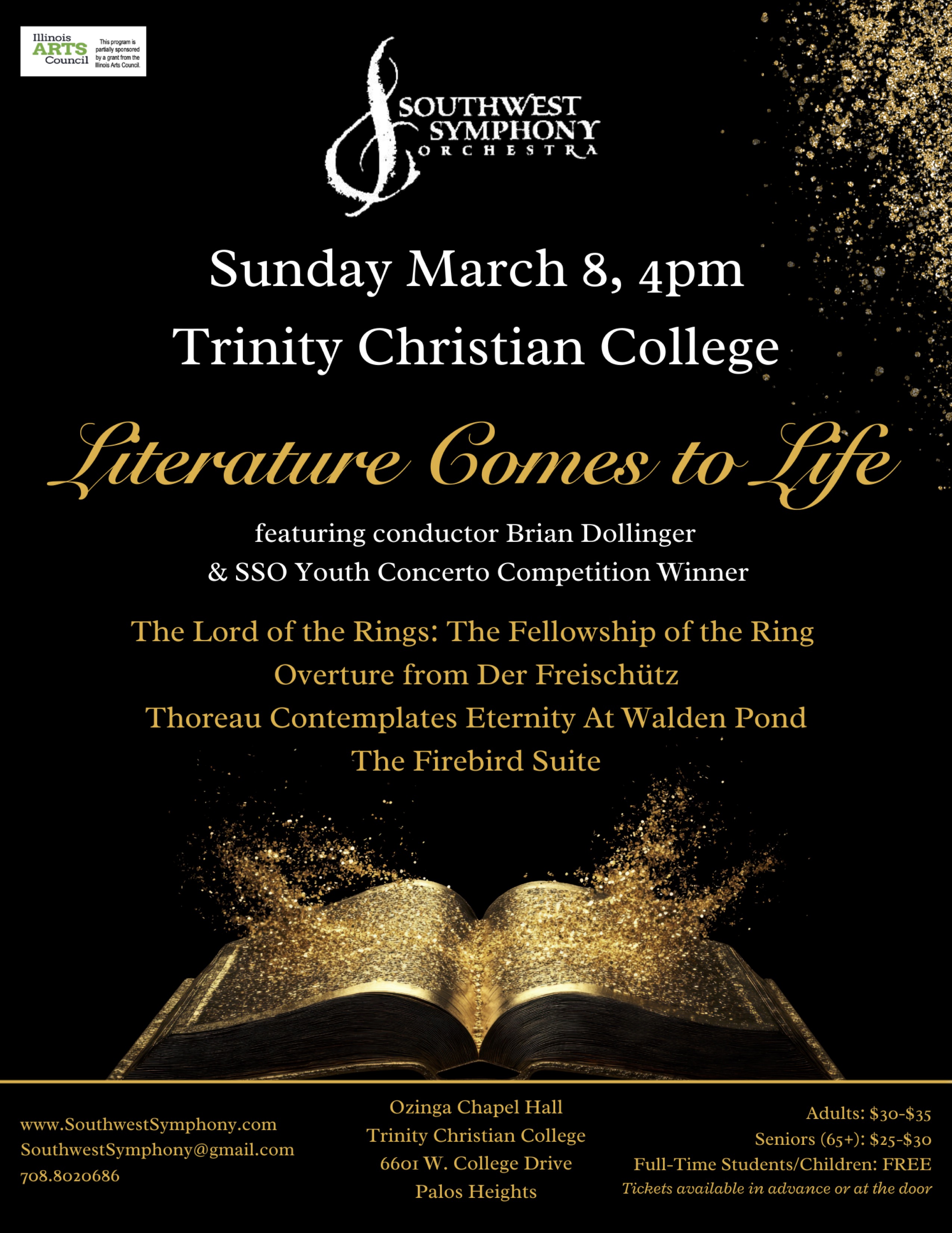 LITERATURE COMES TO LIFE AND YOUTH CONCERTO COMPETITION WINNER