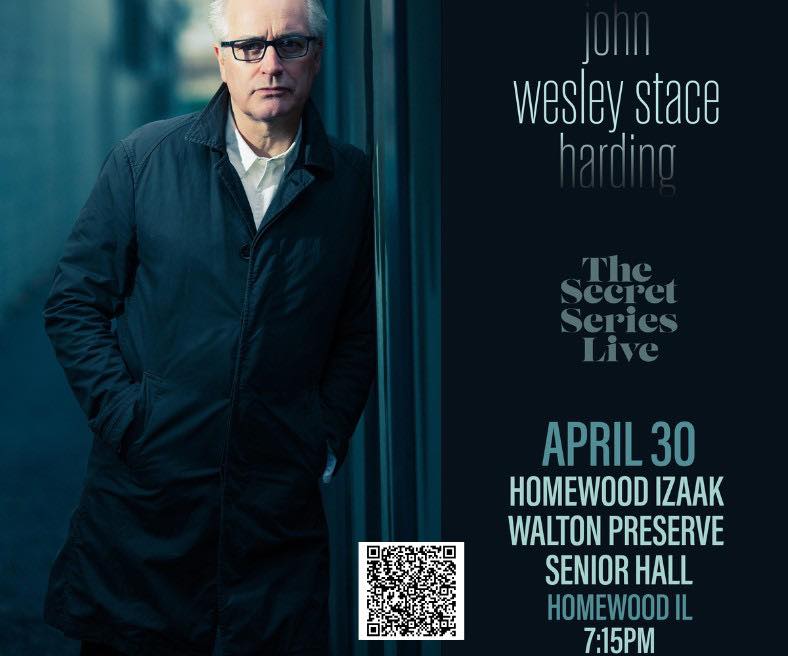HOMEWOOD ARTS COUNCIL PRESENTS WESLEY STACE (JOHN WESLEY HARDING)