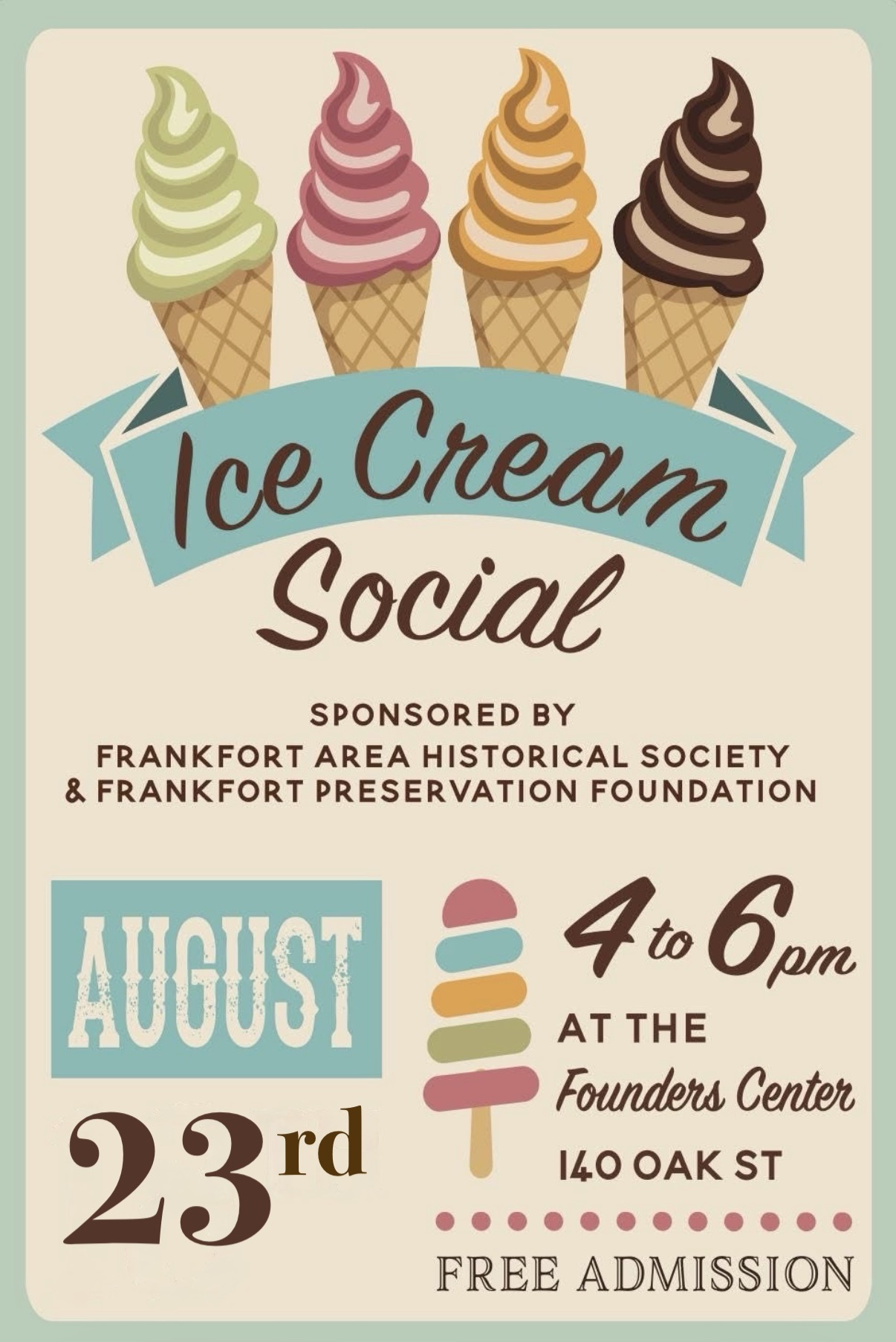 ICE CREAM SOCIAL