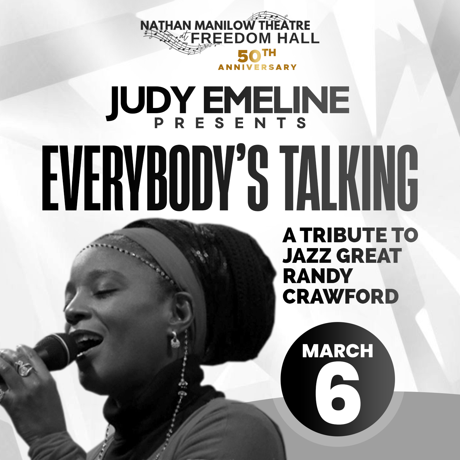 JUDY EMELINE – EVERYBODY’S TALKING: A TRIBUTE TO RANDY CRAWFORD