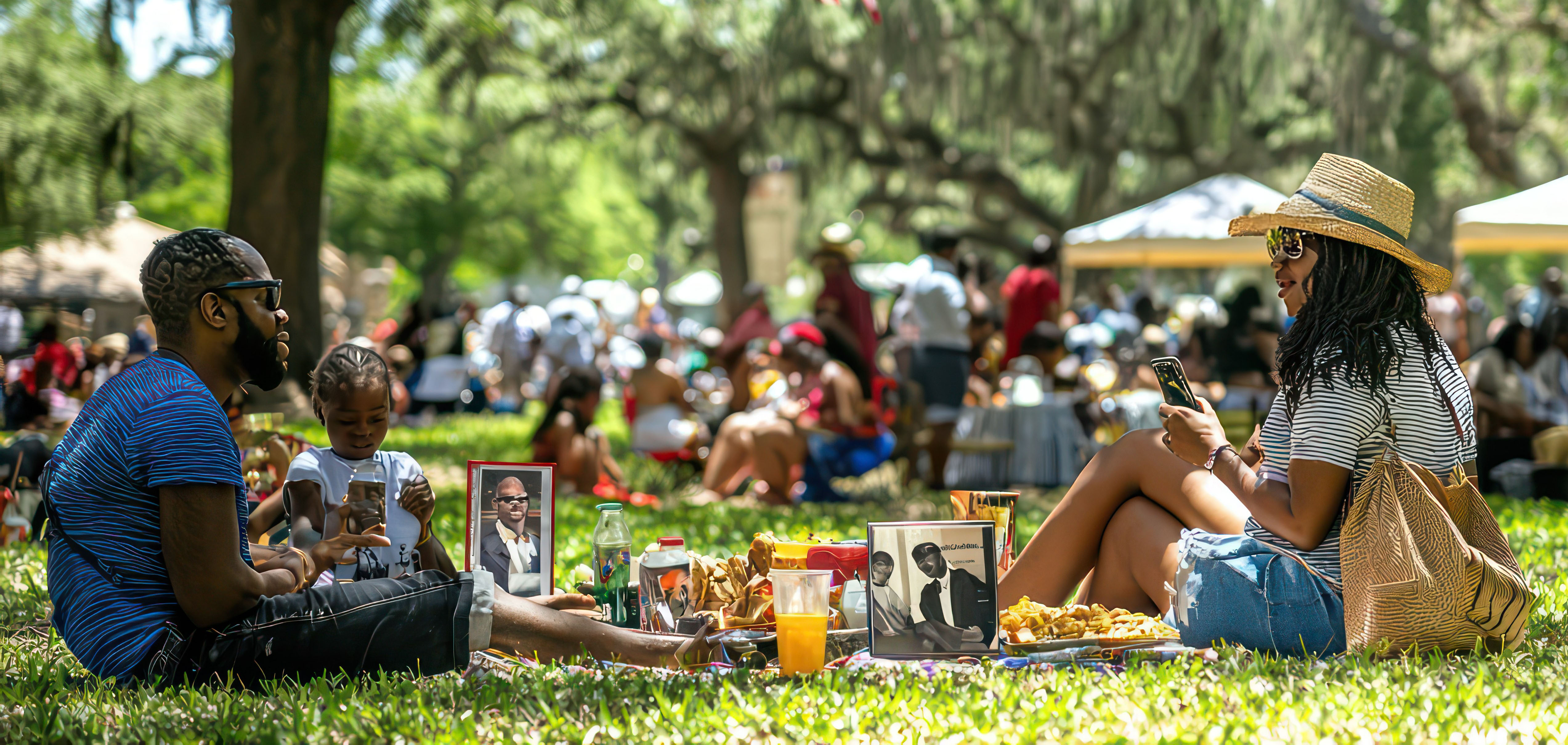 JUNETEENTH PICNIC AT THE HALL