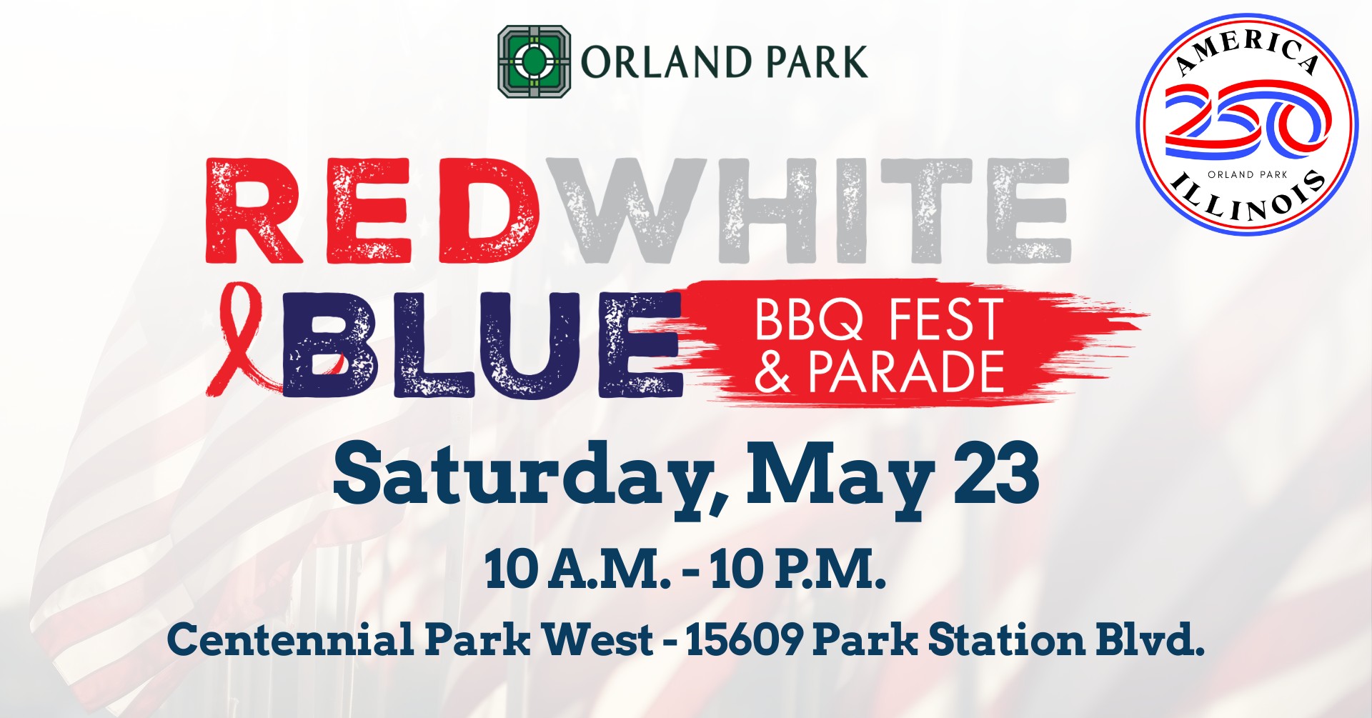 RED, WHITE & BLUE BBQ FEST AND PARADE