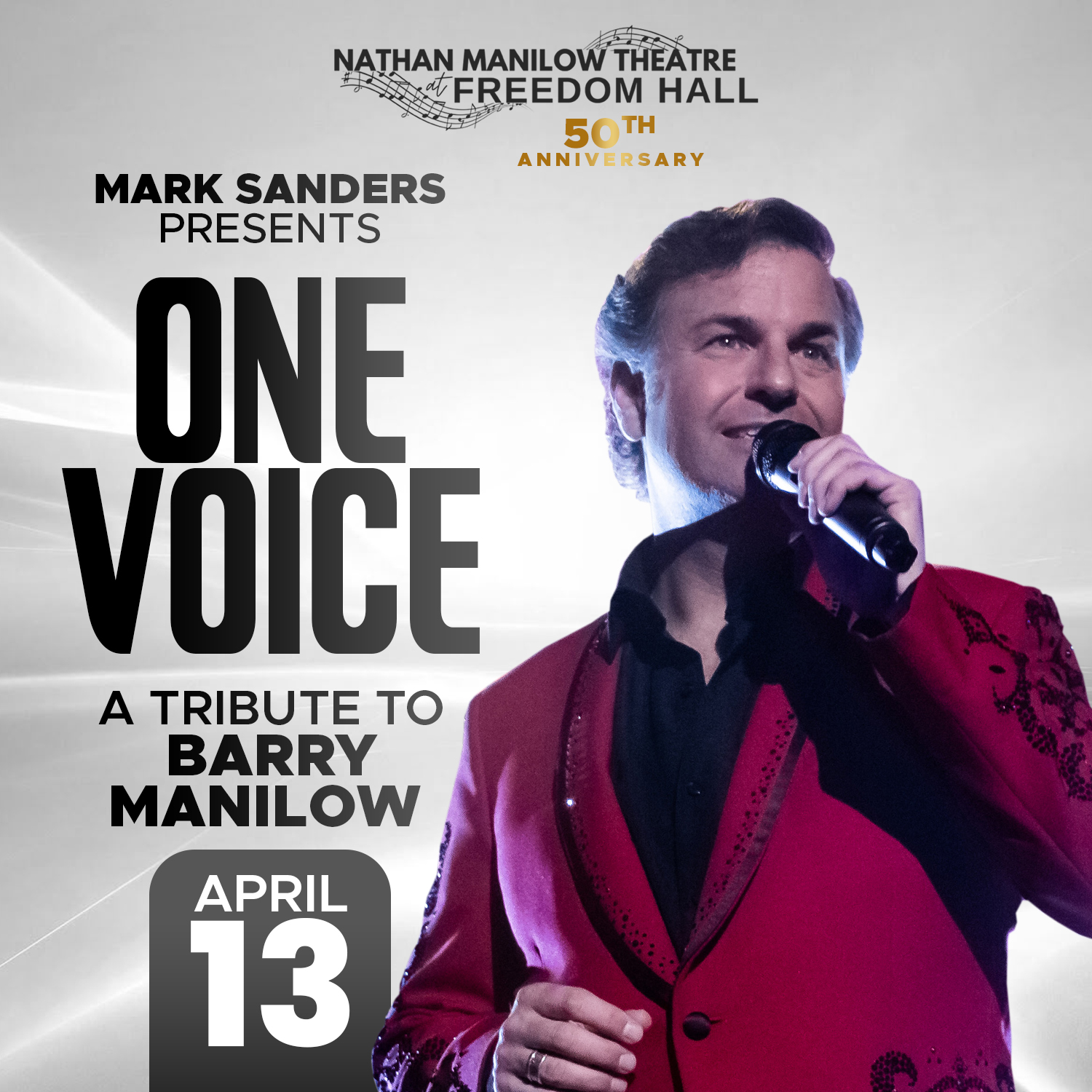 ONE VOICE: BARRY MANILOW