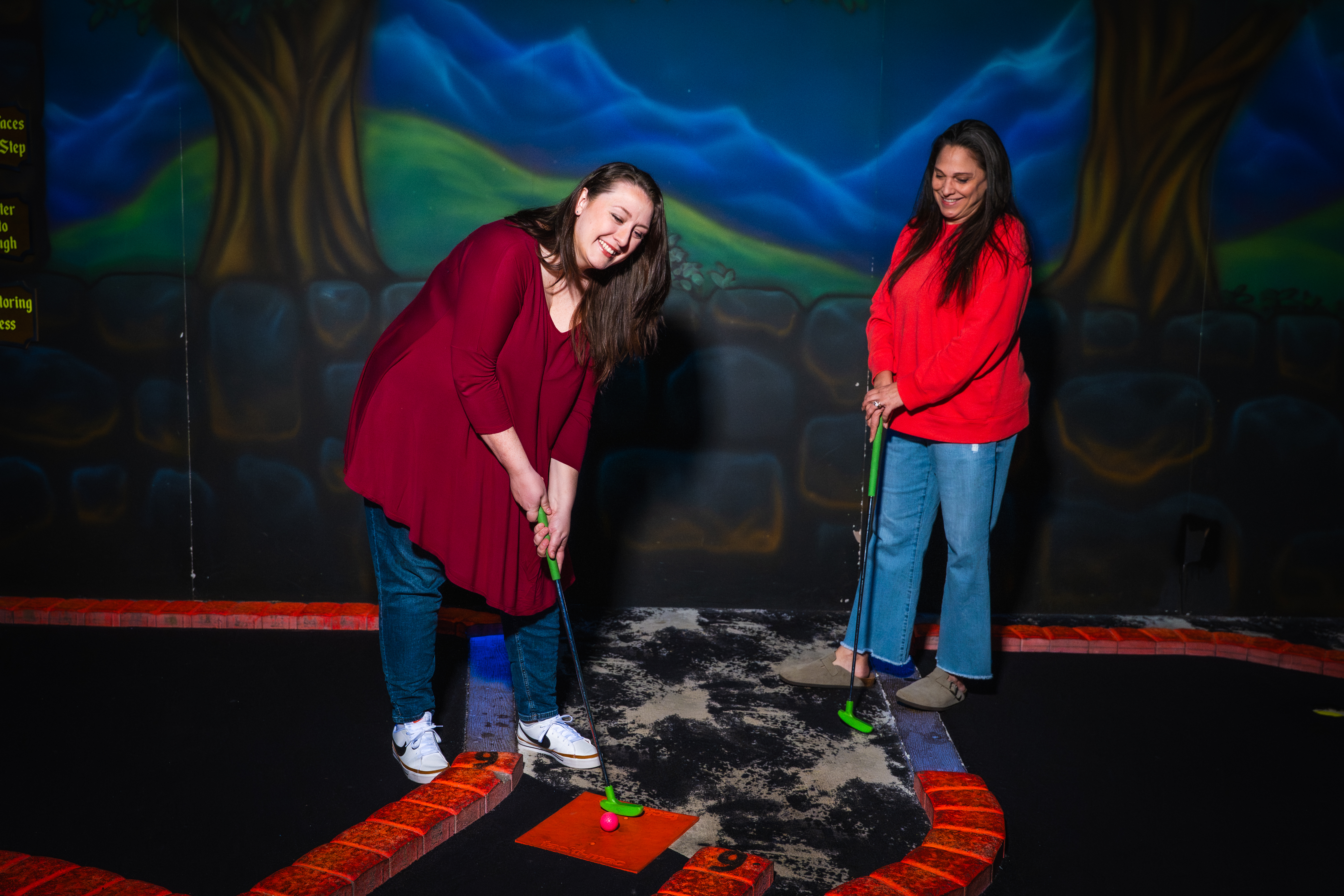 MOMS PLAY GOLF FREE AT ENCHANTED CASTLE