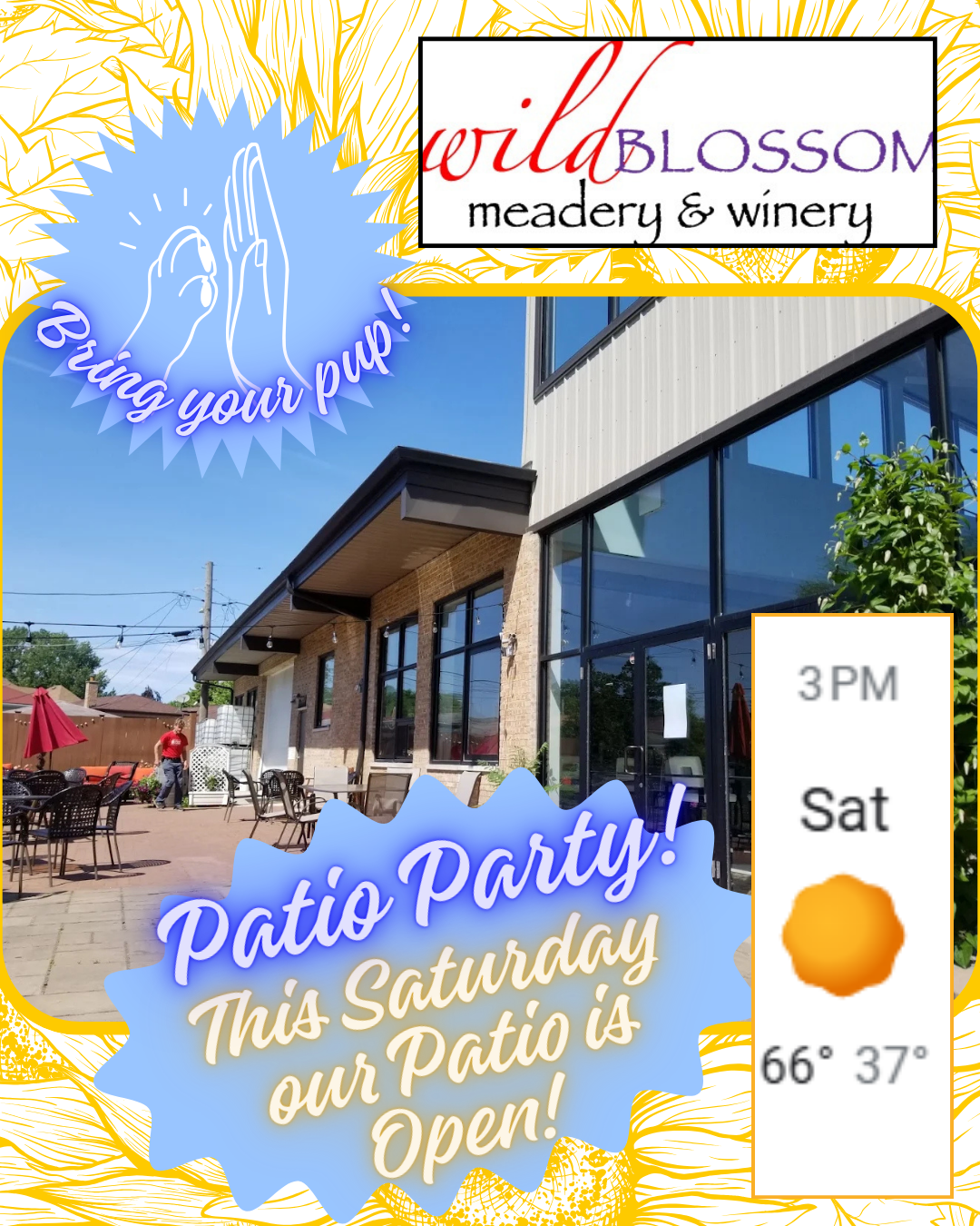 SPRING EQUINOX PATIO PARTY