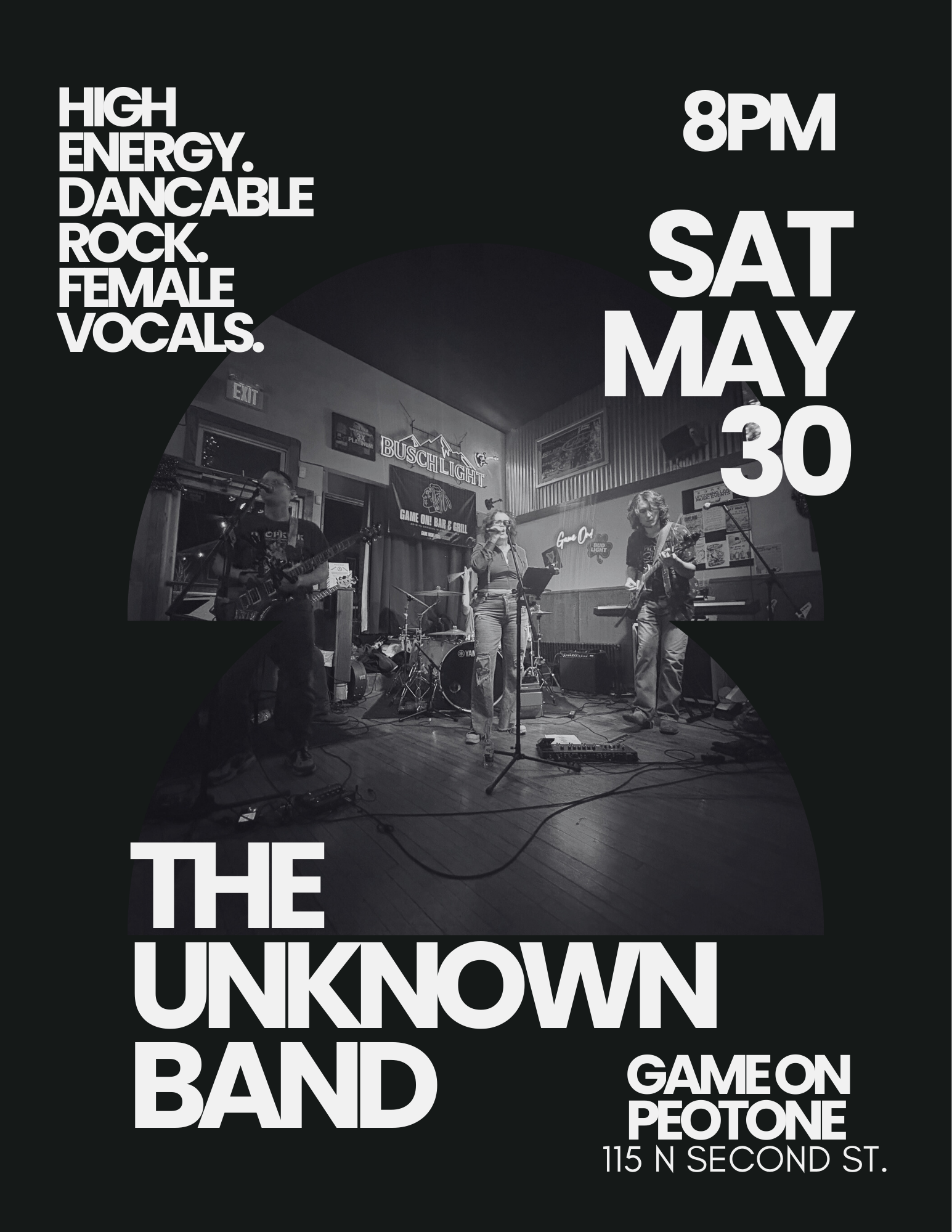 LIVE BAND! THE UNKNOWN BAND