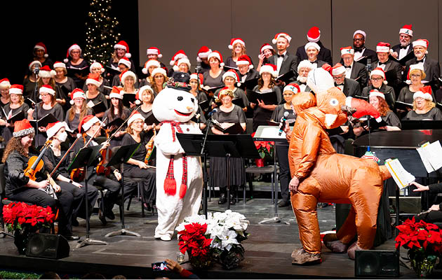 MORAINE CHORALE AND CHAMBER SINGERS: MERRY CHRISTMAS MUSIC