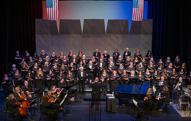 MORAINE CHORALE AND CHAMBER SINGERS: CHORAL SALUTE TO MUSIC OF OUR NATION