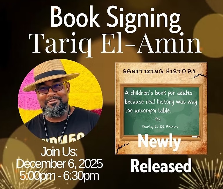 BOOK SIGNING WITH TARIQ EL-AMIN