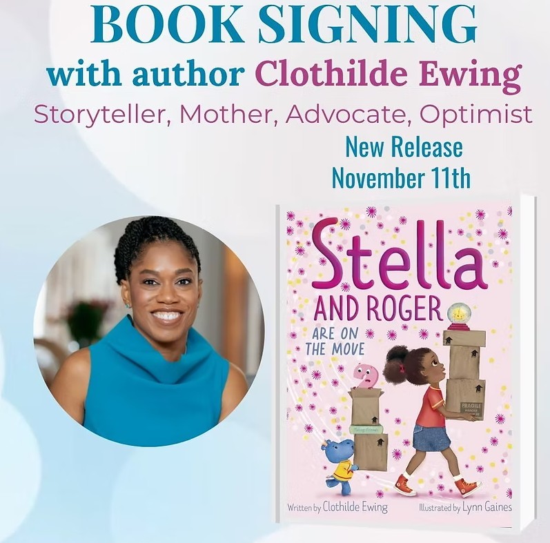 BOOK SIGNING WITH AUTHOR CLOTHILDE EWING