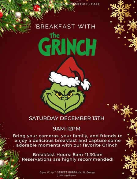 BREAKFAST WITH THE GRINCH